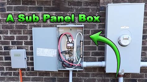 adding junction box ahead of subpanel|junction box with sub panel feeder.